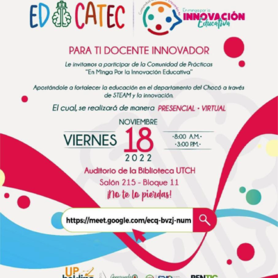 Invitación a nuestra última Comunidad de Práctica “En Minga por la Innovación Educativa”